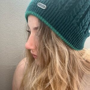 Duluth Trading Co Forest Green Knit Beanie